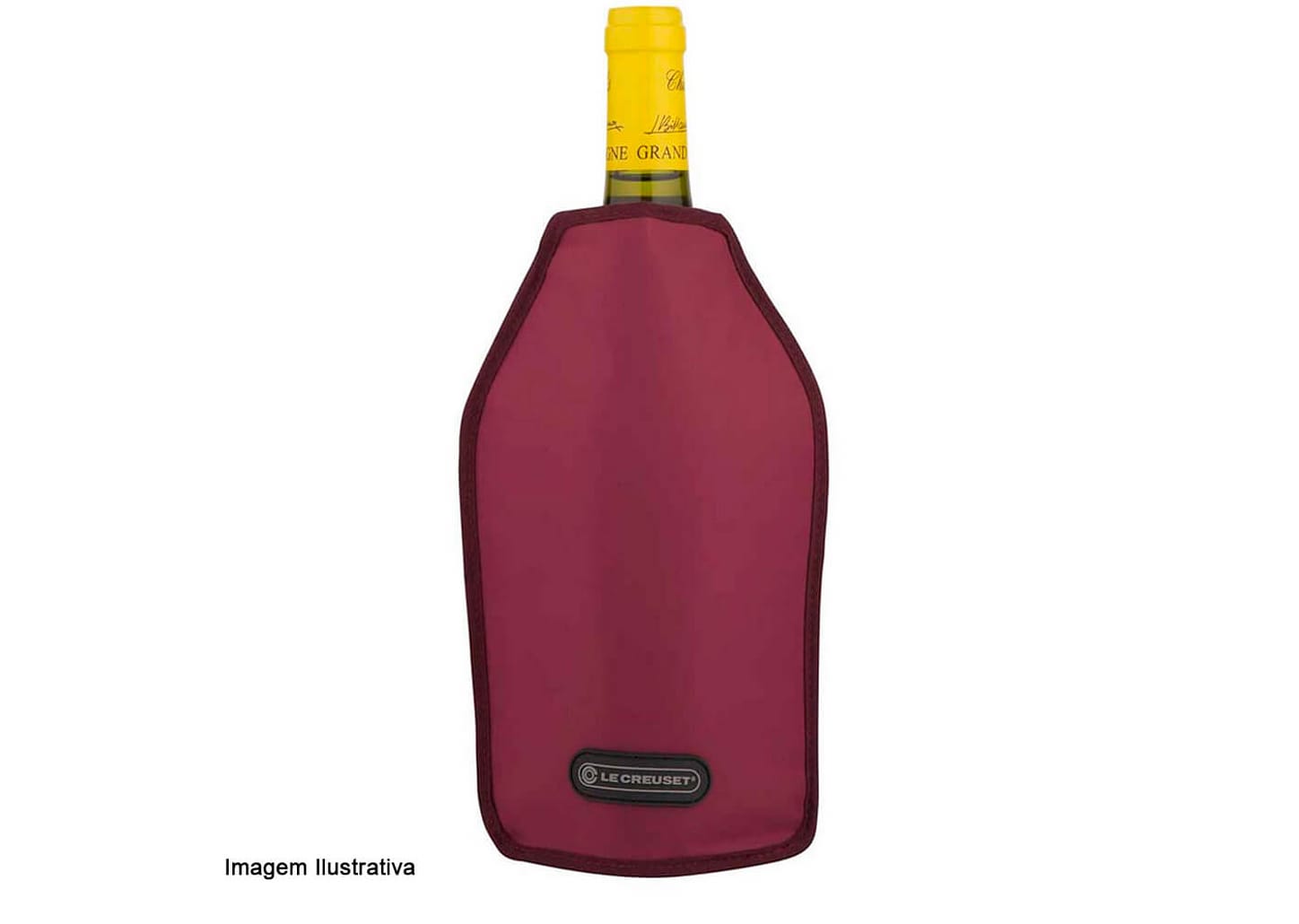 Cooler Sleeve Le Creuset Borgonha 23,5x13,x5x3cm