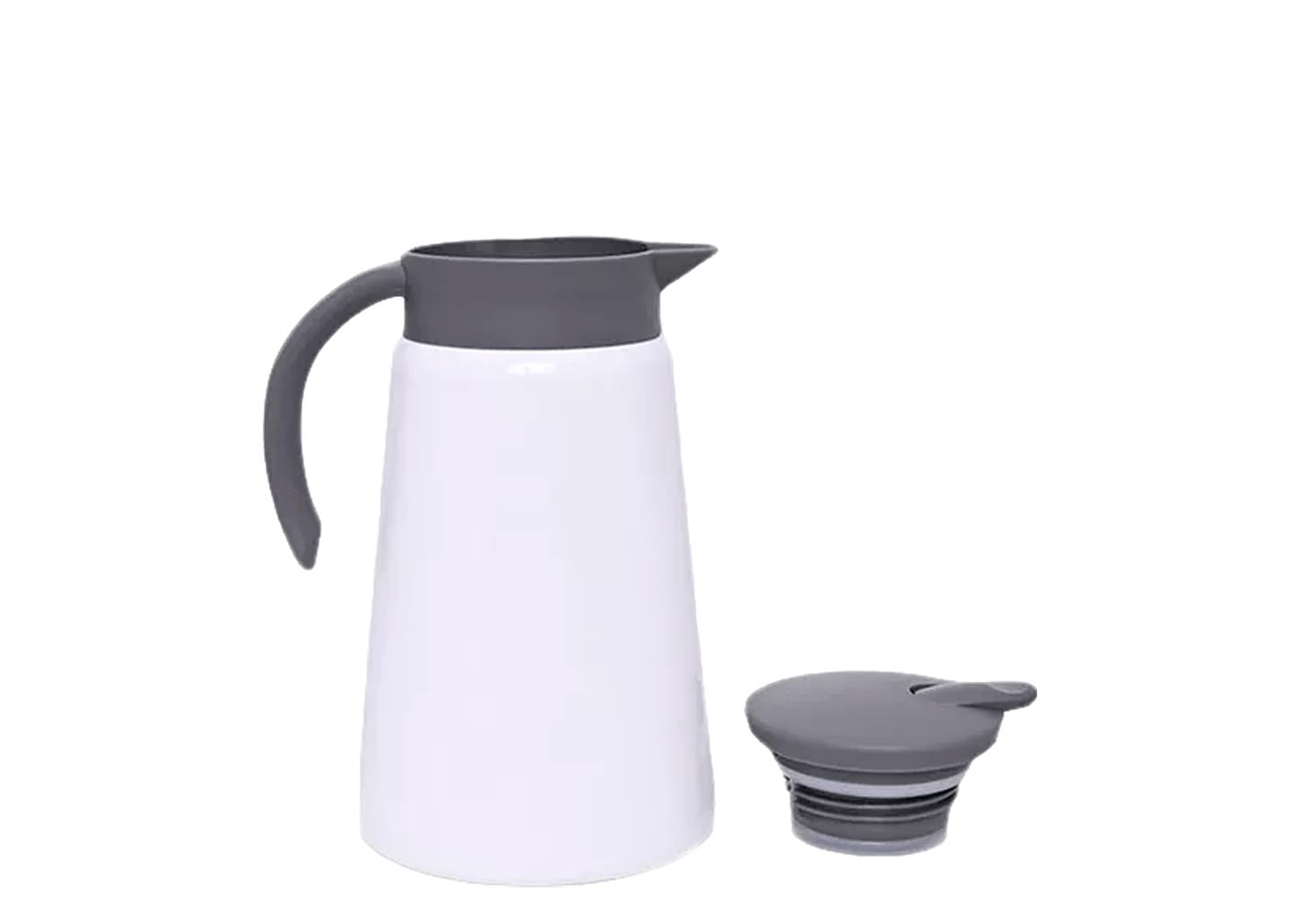 Garrafatérmica De Aço Inox Daily Branca 1l