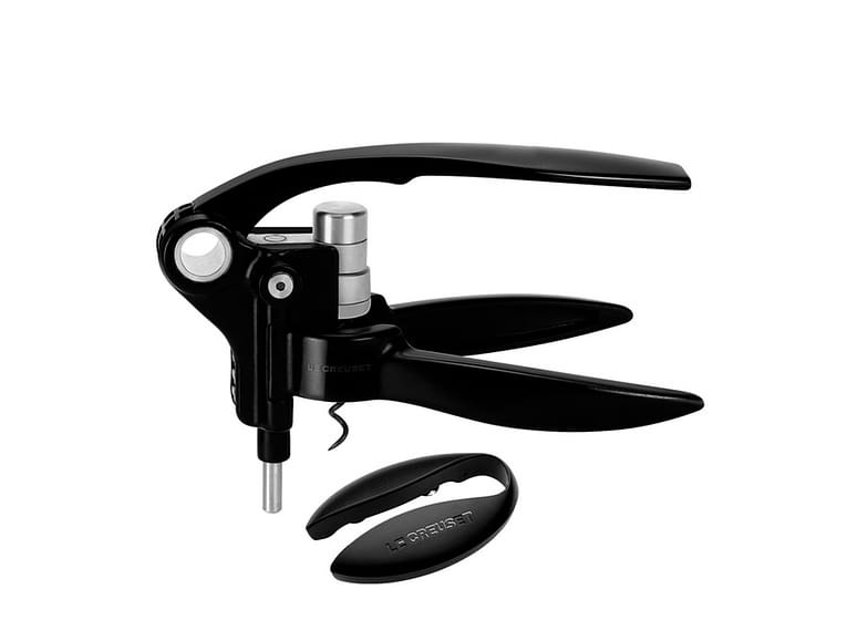 Saca Rolhas Lm250 Com Corta Lacre Le Creuset Preto 2pçs