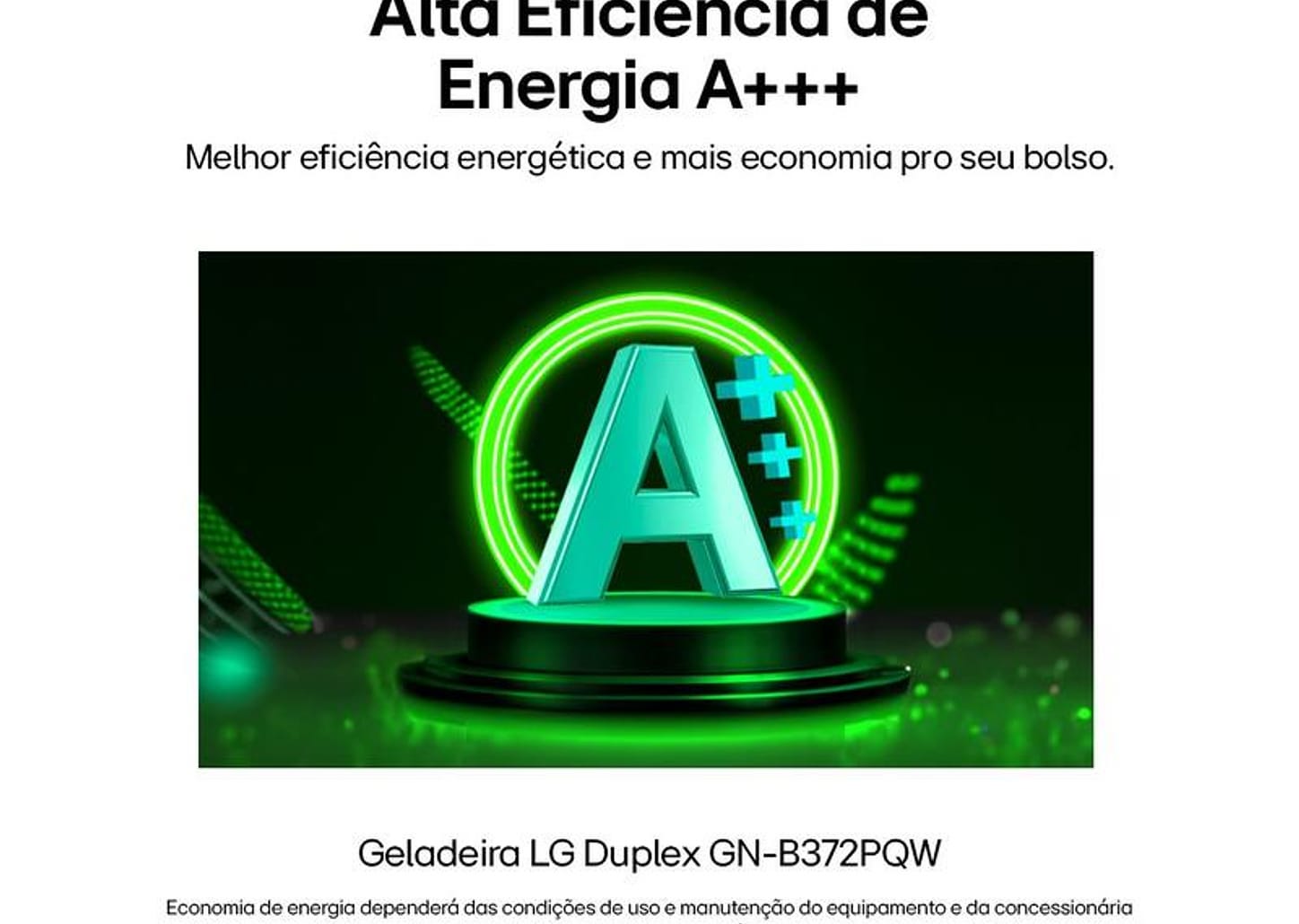 Geladeira/Refrigerador LG Frost Free Inox Duplex Branca 375L GN-B372PQW