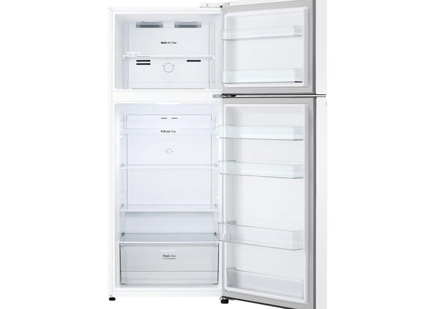 Geladeira/Refrigerador LG Frost Free Inox Duplex Branca 375L GN-B372PQW