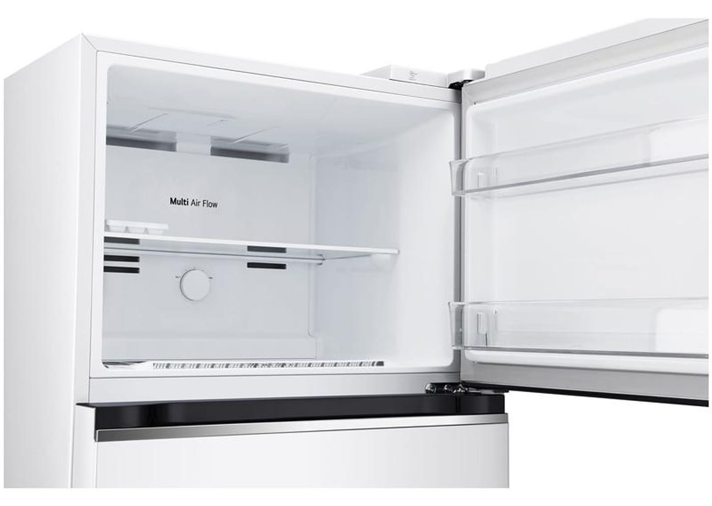 Geladeira/Refrigerador LG Frost Free Inox Duplex Branca 375L GN-B372PQW