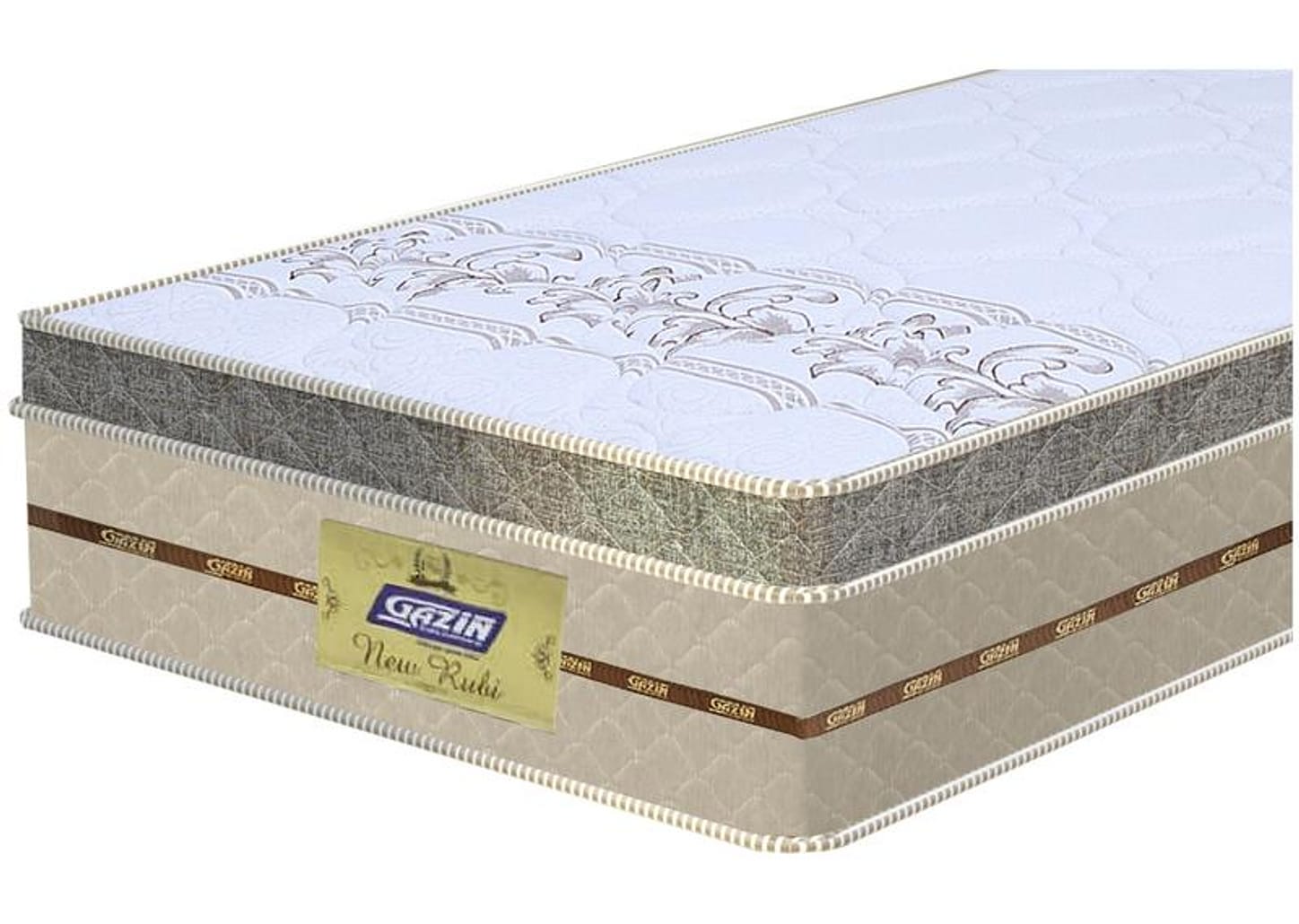 Colchão Solteiro Gazin de Mola Ensacada 30x88x188cm New Rubi