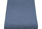Jogo de Cama Casal Atlântica Mescla Urban Azul Suave 3 Peças