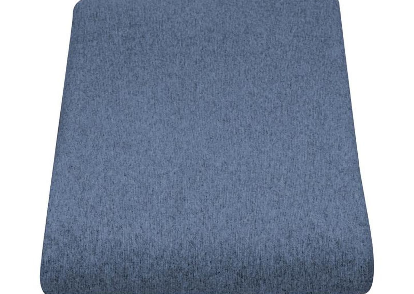 Jogo de Cama Casal Atlântica Mescla Urban Azul Suave 3 Peças
