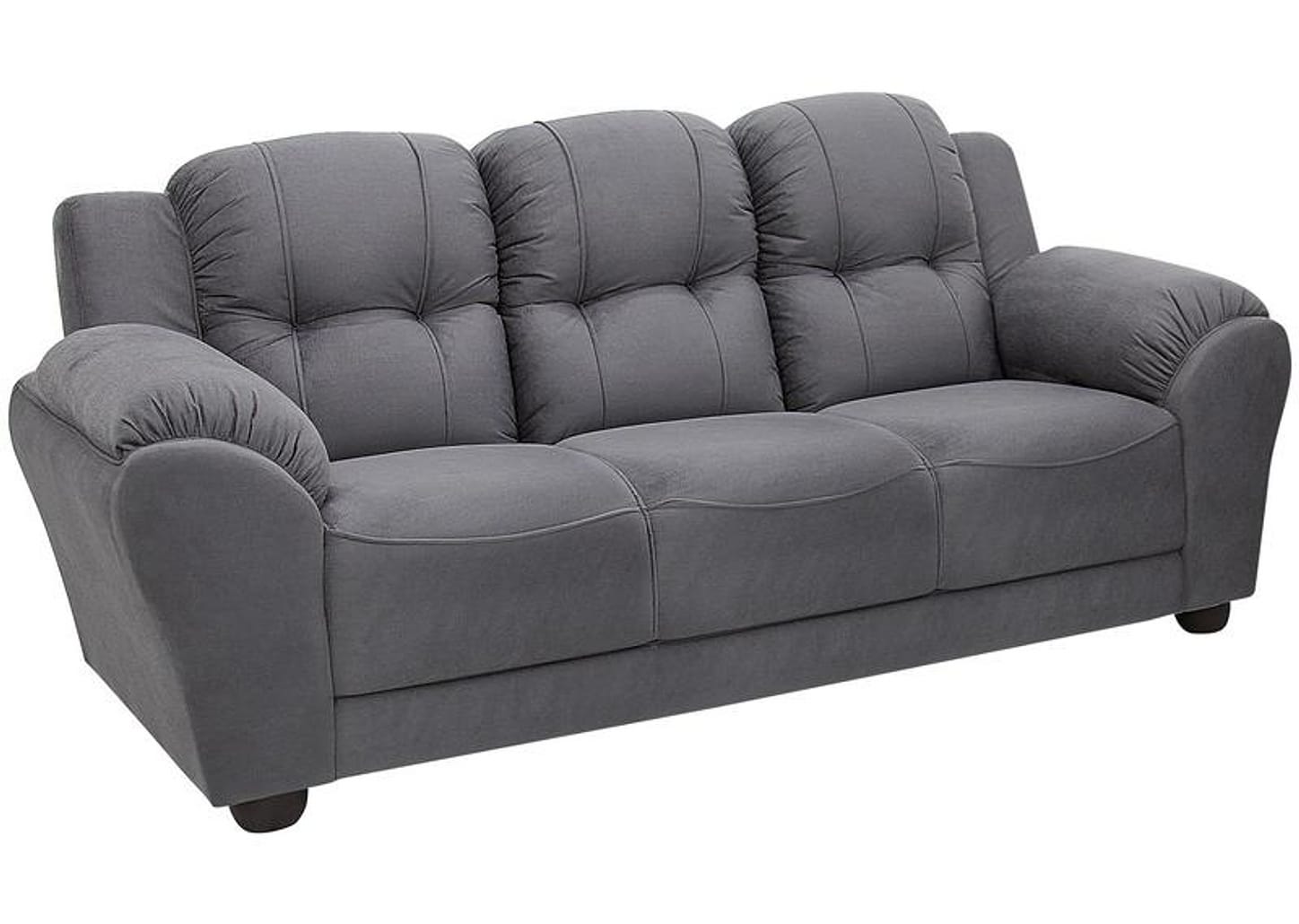 Sofá 3 Lugares Suede Adágio Linoforte