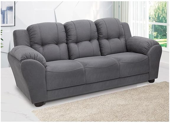 Sofá 3 Lugares Suede Adágio Linoforte