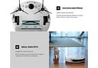 Robô Aspirador Inteligente Wap Robot W1000 36W Wi-Fi compatível com Alexa