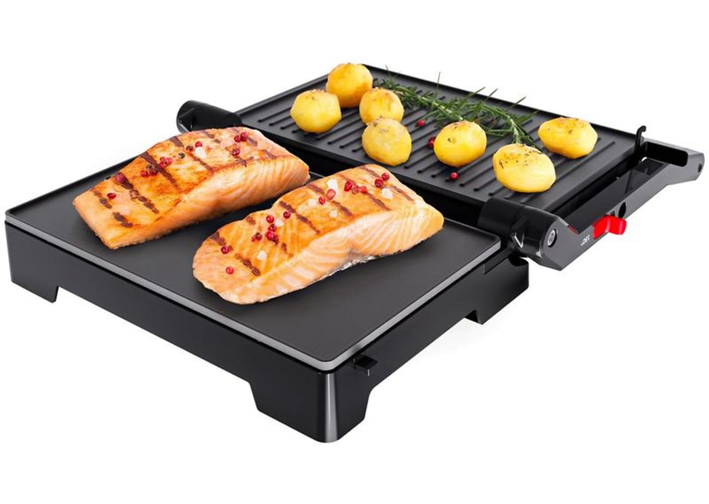 Mini Grill Oster OGRL230 2 em 1 Retangular Antiaderente 1000W