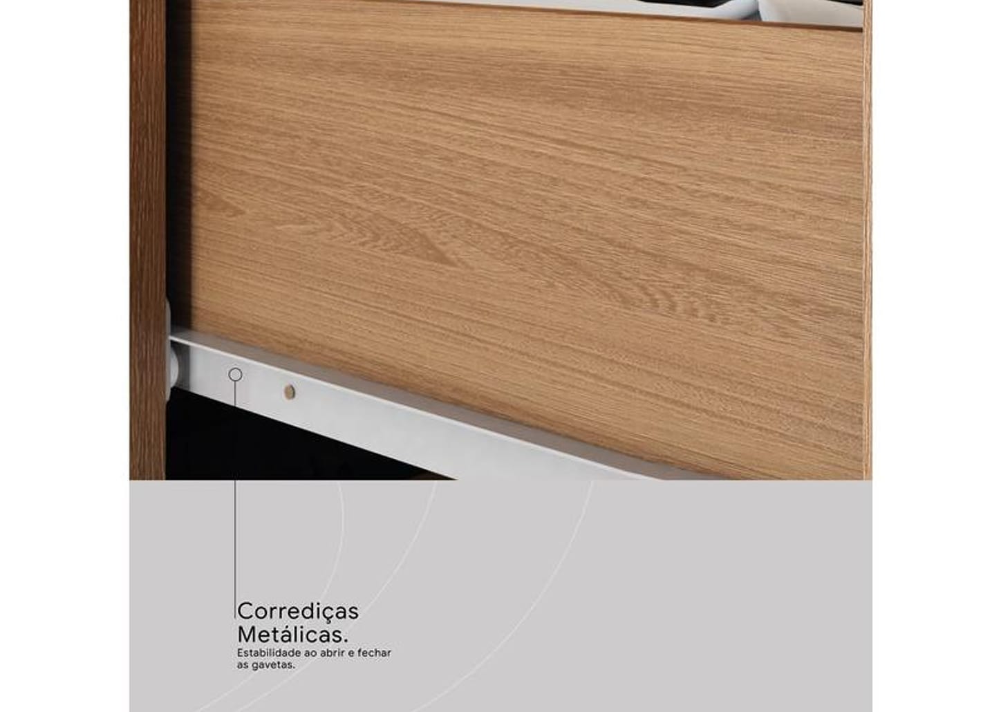 Guarda-roupa Casal 2 Gavetas 6 Portas Demóbile Flash II