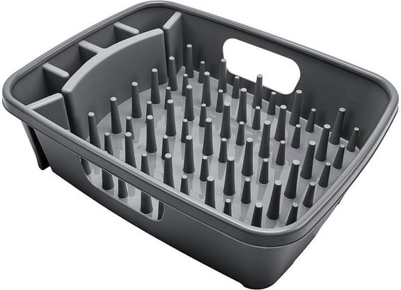 Escorredor de Louça Tramontina Plurale Grafite 9 Pratos