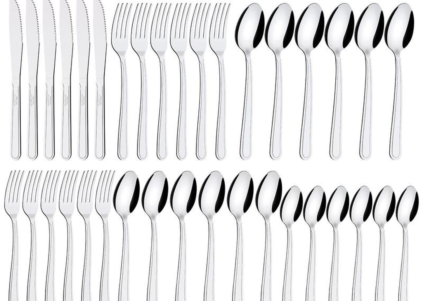 Faqueiro Tramontina Inox 36 Peças Búzios