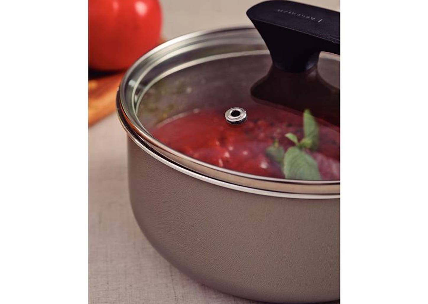 Panela Tramontina Antiaderente de Alumínio Amêndoa 20cm 2,9L Milazzo