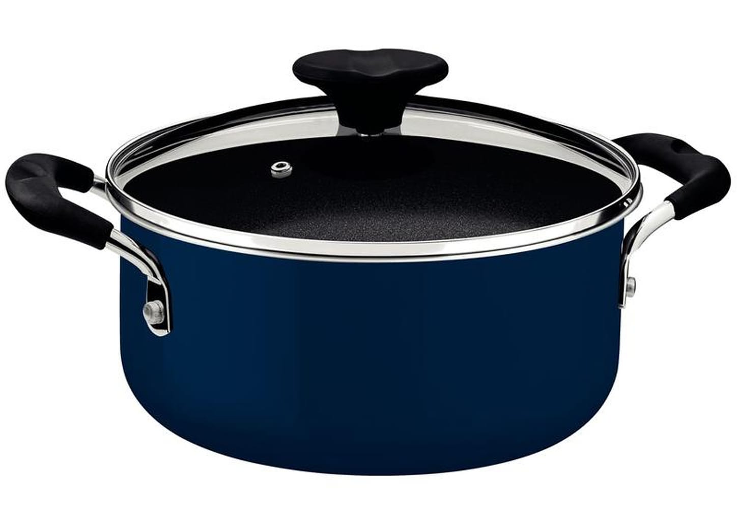 Caçarola Tramontina de Alumínio 24cm 4,8L Azul MediterrâneoTunis