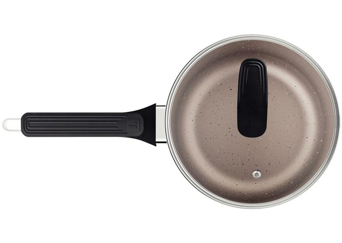 Panela Tramontina Antiaderente de Alumínio Amêndoa 16cm 1,5L Milazzo