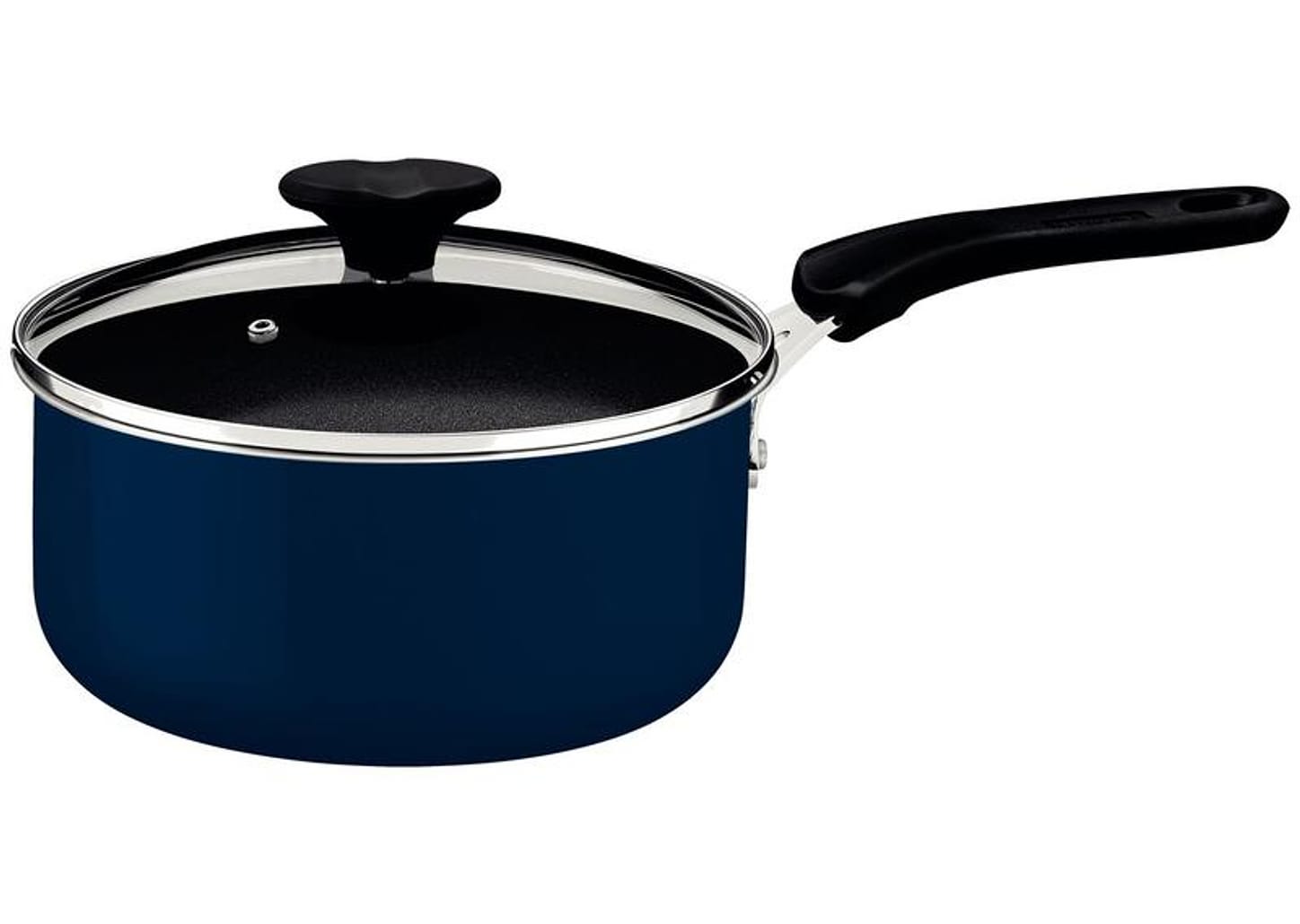 Panela Tramontina Antiaderente de Alumínio Azul Mediterrâneo 18cm 2L Tunis