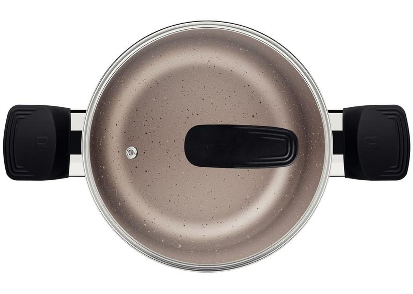 Caçarola Tramontina Antiaderente de Alumínio 20cm 2,9L Amêndoa Milazzo