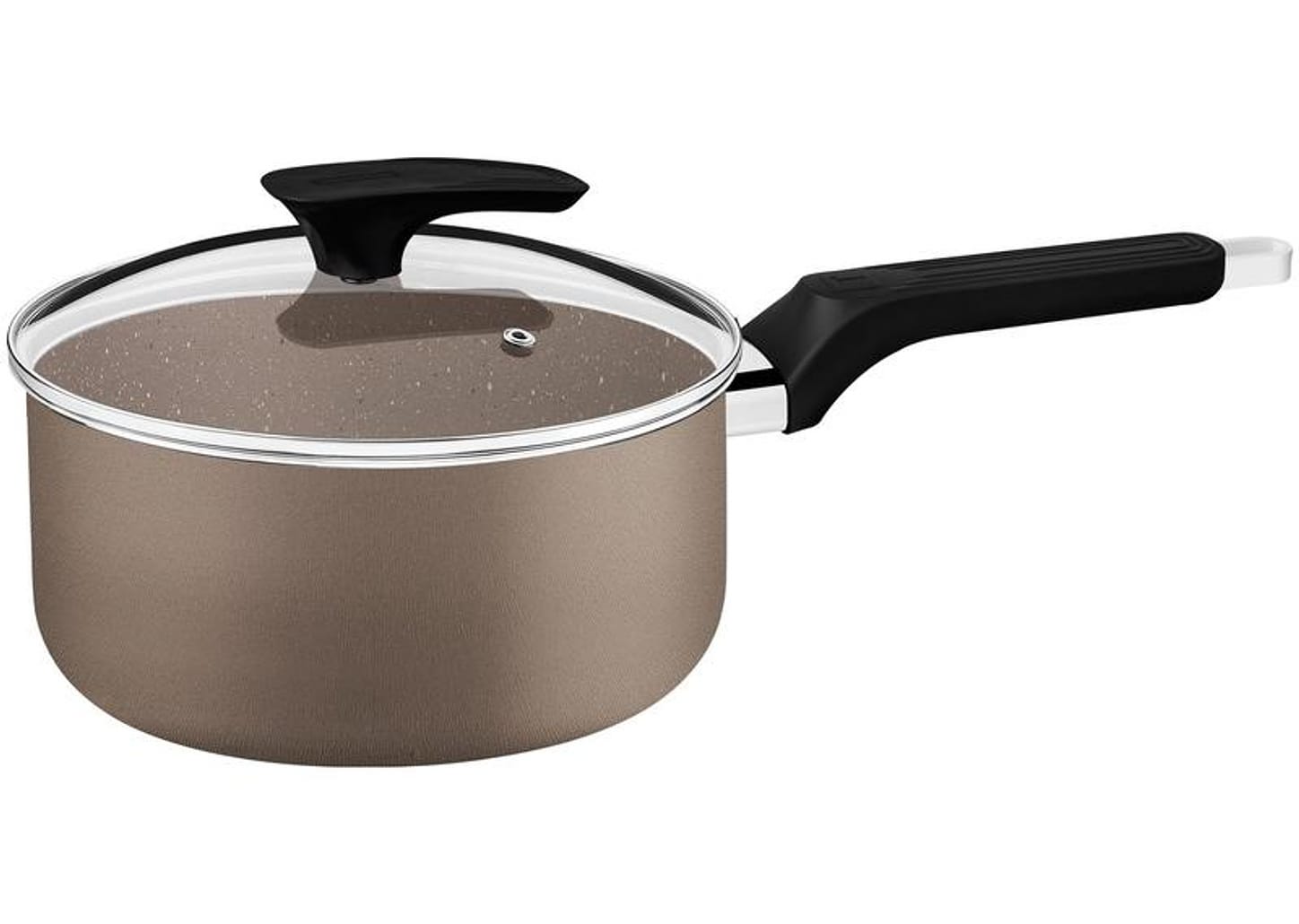 Jogo de Panelas Tramontina de Alumínio Amêndoa 5 Peças Milazzo