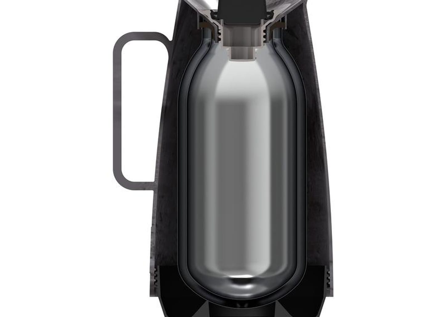 Bule de Chá e Café Térmico Cinza 500ml Tramontina Exata