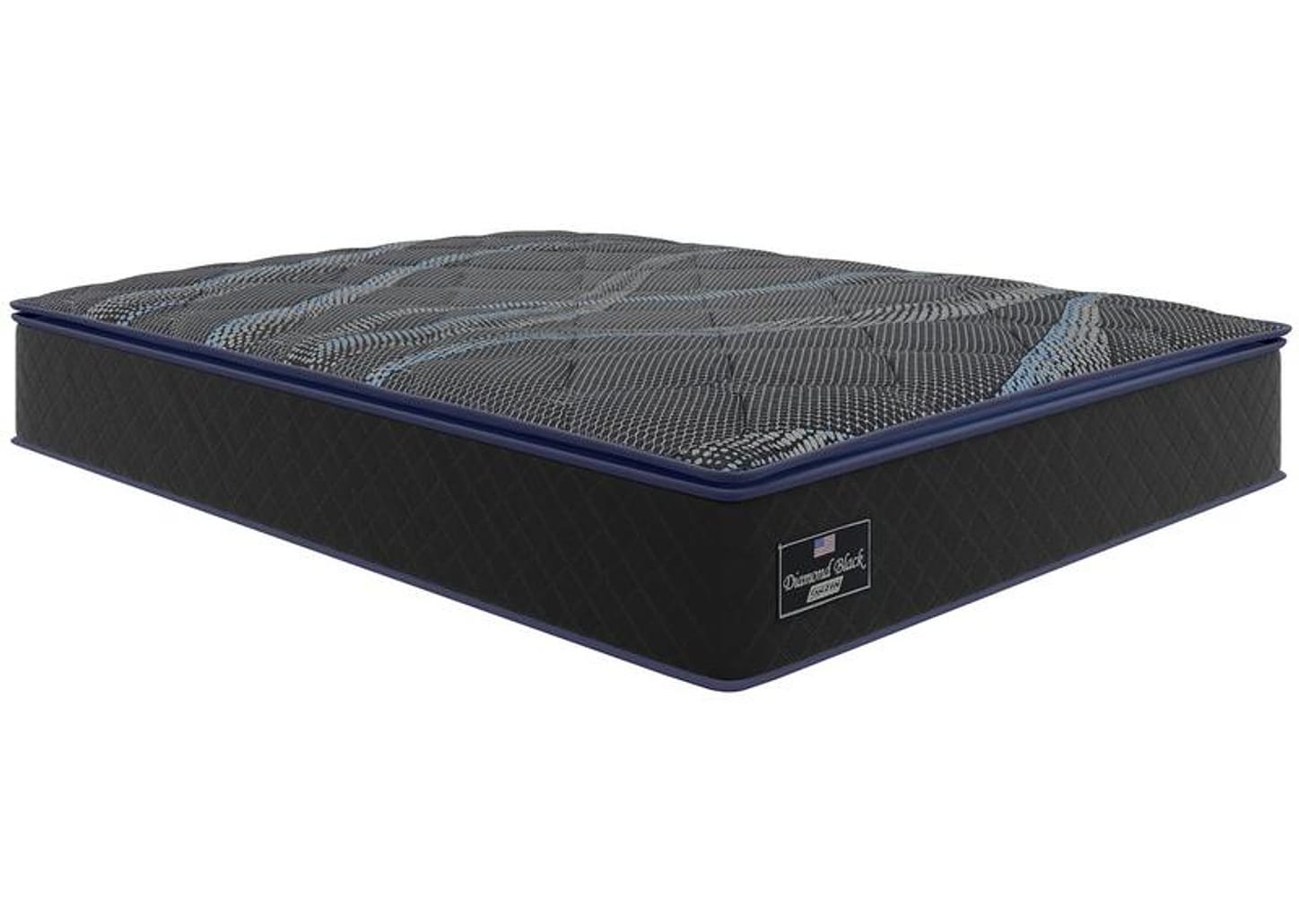 Colchão Queen Gazin de Molas Ensacadas 32x158x198cm Diamond Black