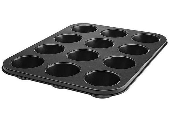 Forma para Muffin Retangular Antiaderente 12 Cavidades Hauskraft