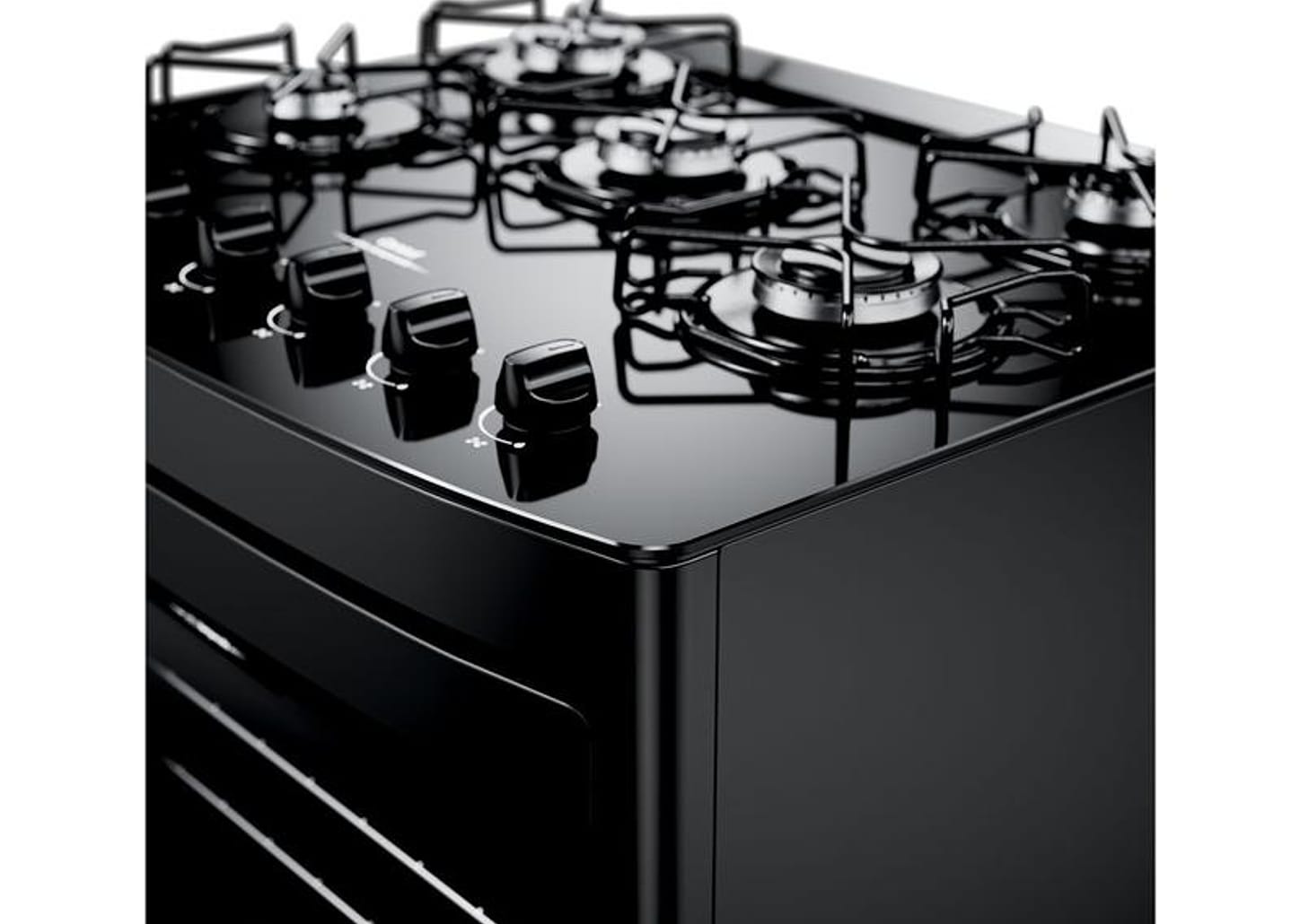 Fogão 5 Bocas Consul Preto CFS5VBE