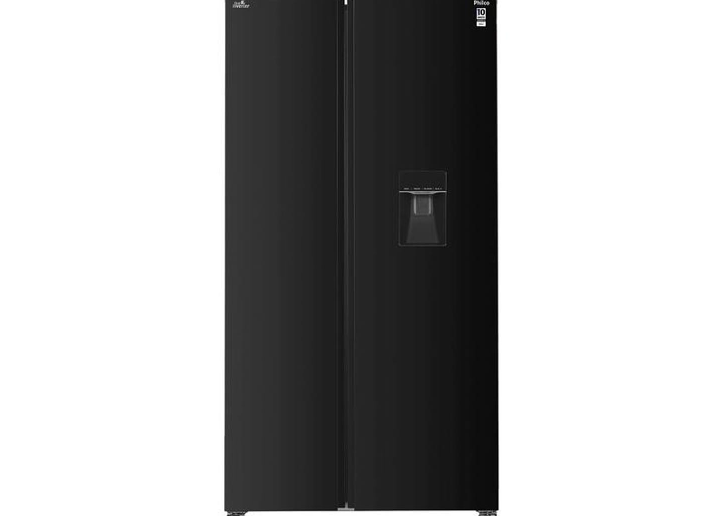 Geladeira/Refrigerador Philco Frost Free Side By Side Preto 434L PRF43A