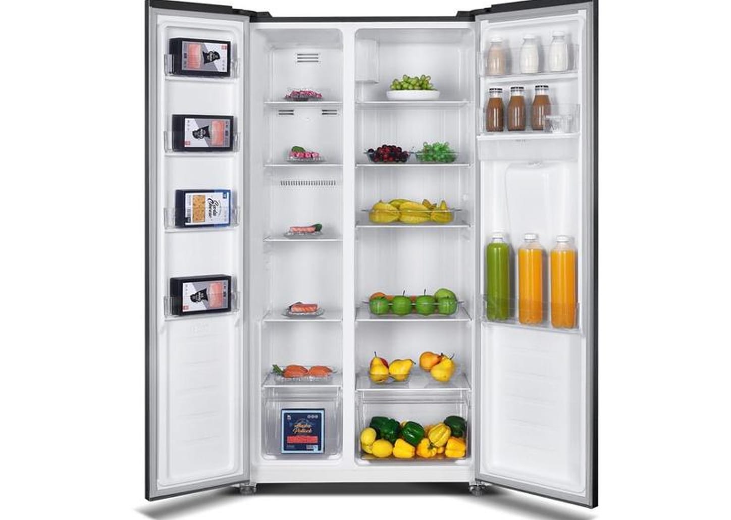 Geladeira/Refrigerador Philco Frost Free Side By Side Preto 434L PRF43A