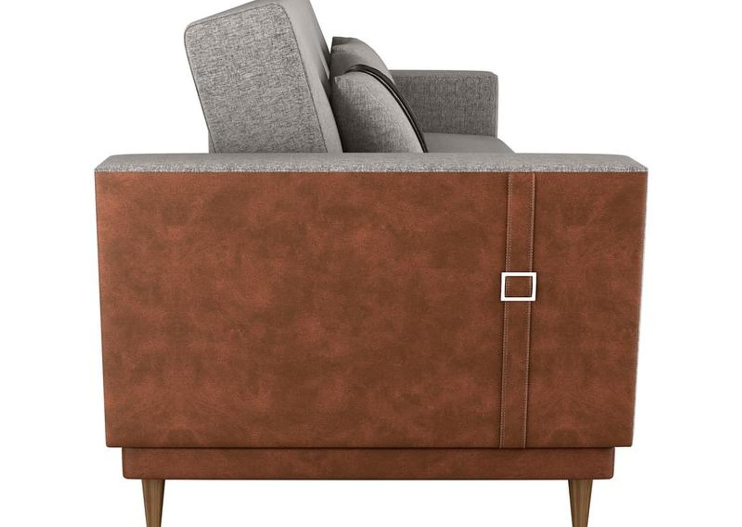 Sofá-cama 3 Lugares Casal Reclinável Facto e Linho Matrix Esther