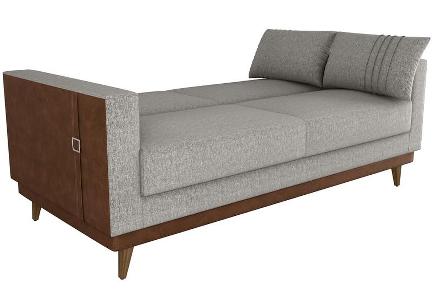 Sofá-cama 3 Lugares Casal Reclinável Facto e Linho Matrix Esther