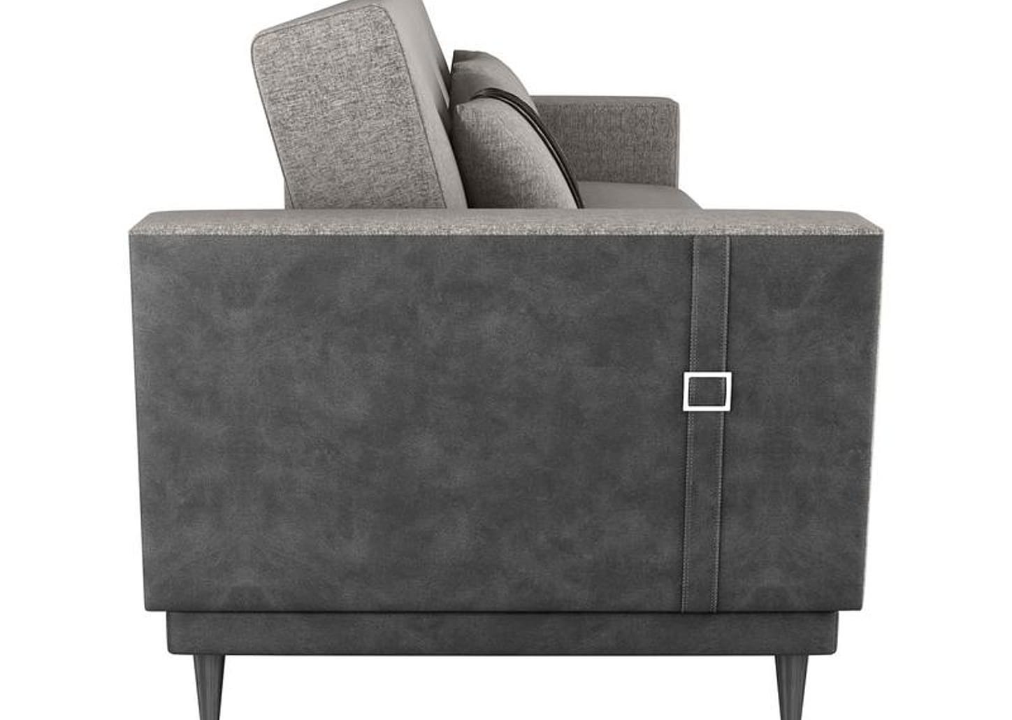 Sofá-cama 3 Lugares Casal Reclinável Facto e Linho Matrix Esther