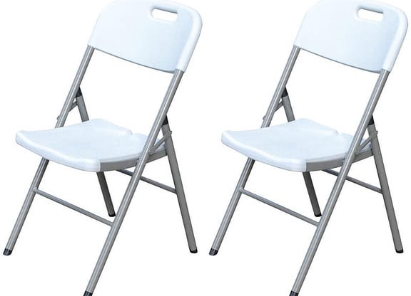 Jogo de Cadeiras de Aço Dobrável Otello DOB-BR4 2 Peças