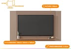 Painel para TV até 65” Caemmun Mondrian