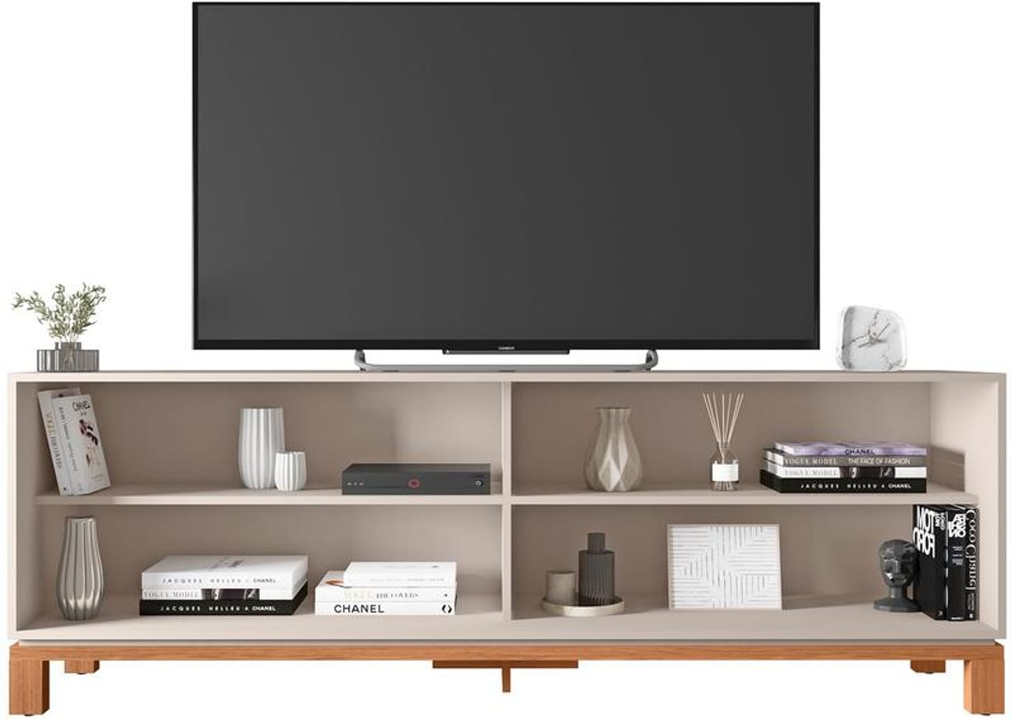 Rack para TV até 65” 2 Portas Caemmun Mondrian