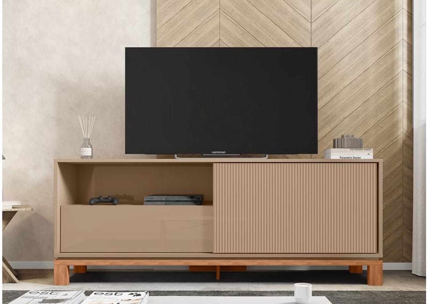 Rack para TV até 55” Caemmun Mondrian