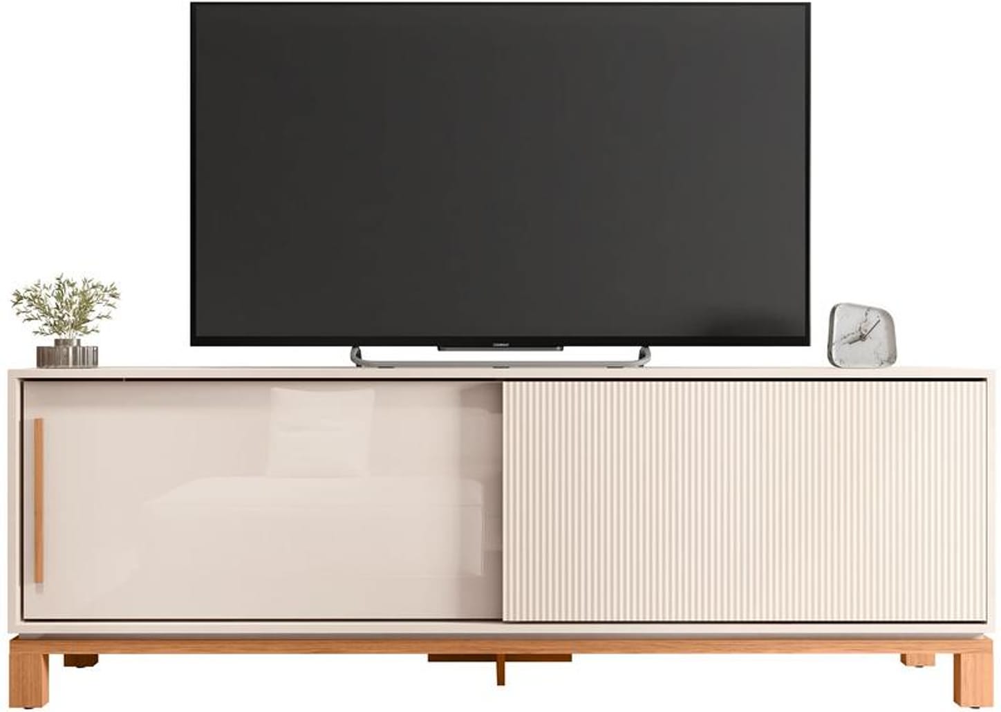 Rack para TV até 65” 2 Portas Caemmun Mondrian