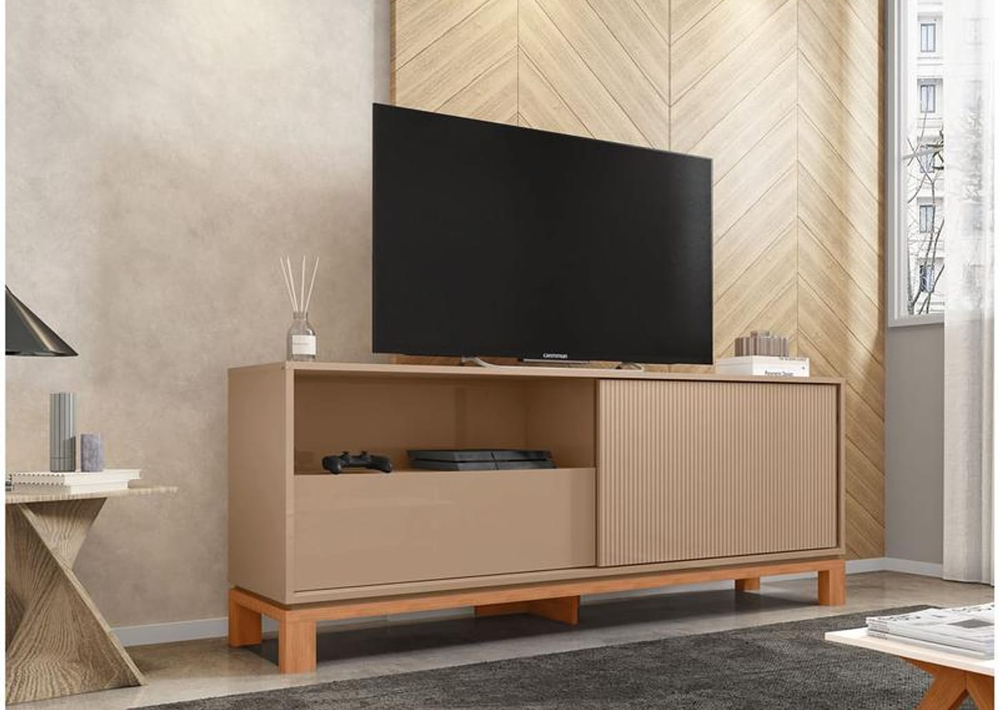 Rack para TV até 55” Caemmun Mondrian