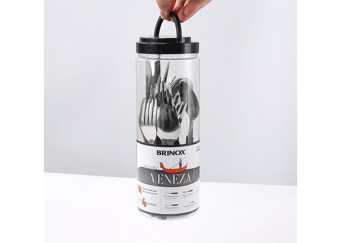 Faqueiro Brinox Inox 20 Peças Veneza
