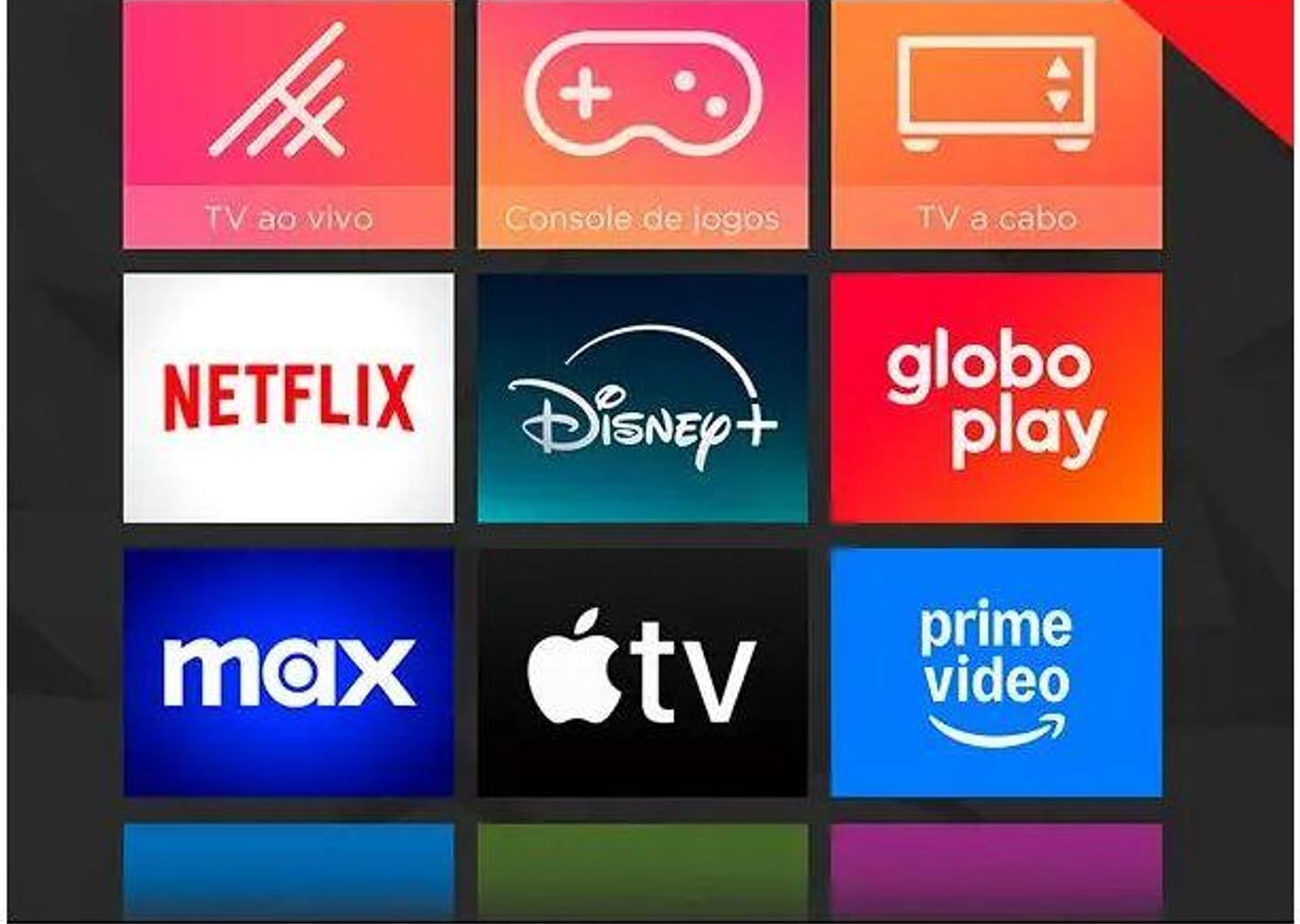 Smart TV 50" AOC 4K DLED Série 7045 50U7045/78G Roku TV Quad Core Google Assistente 3 HDMI