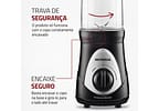 Liquidificador Mondial Personal Blender DG-01 2 Velocidades 300W Preto e Prata