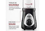 Liquidificador Mondial Personal Blender DG-01 2 Velocidades 300W Preto e Prata