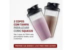 Liquidificador Mondial Personal Blender DG-01 2 Velocidades 300W Preto e Prata