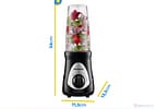 Liquidificador Mondial Personal Blender DG-01 2 Velocidades 300W Preto e Prata