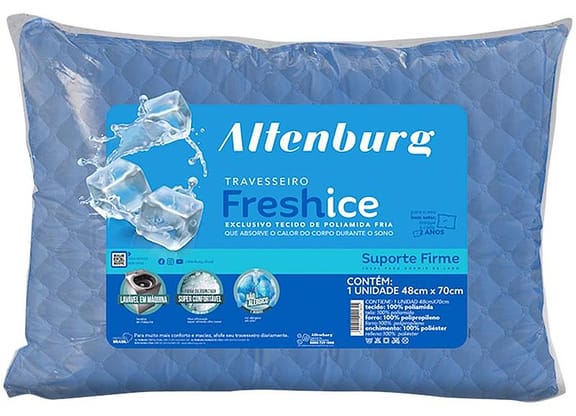 Travesseiro Altenburg de Cabeça Fresh Ice