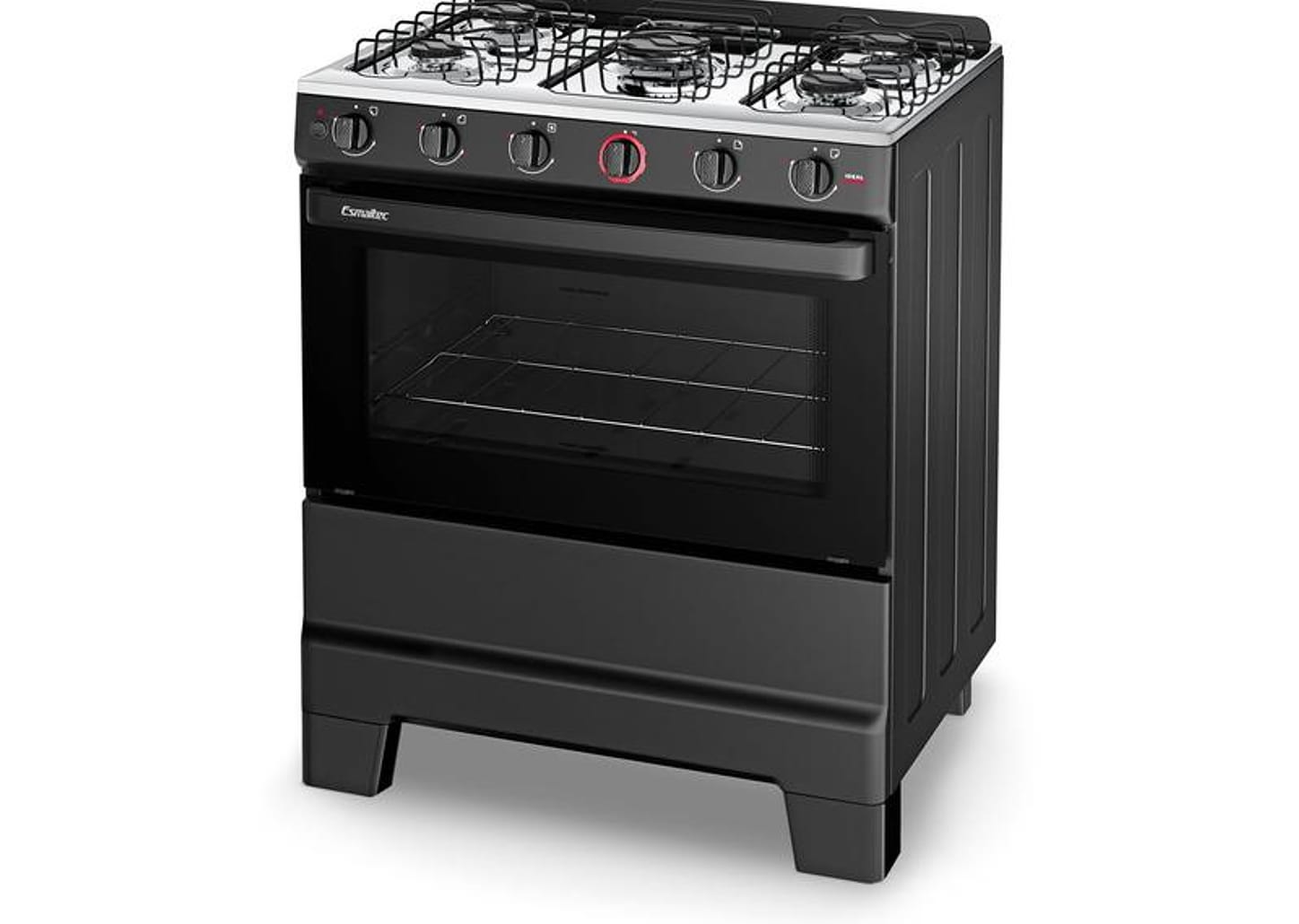 Fogão Elétrico 5 Bocas Esmaltec Ideal Super