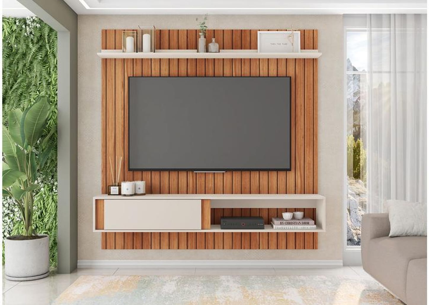 Painel para TV até 65" Caemmun Boreal 1.8