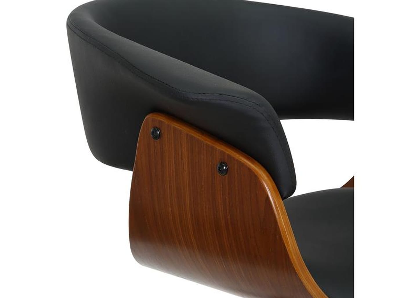 Cadeira de Escritório Executiva Giratória Preta DSG-002 Otello