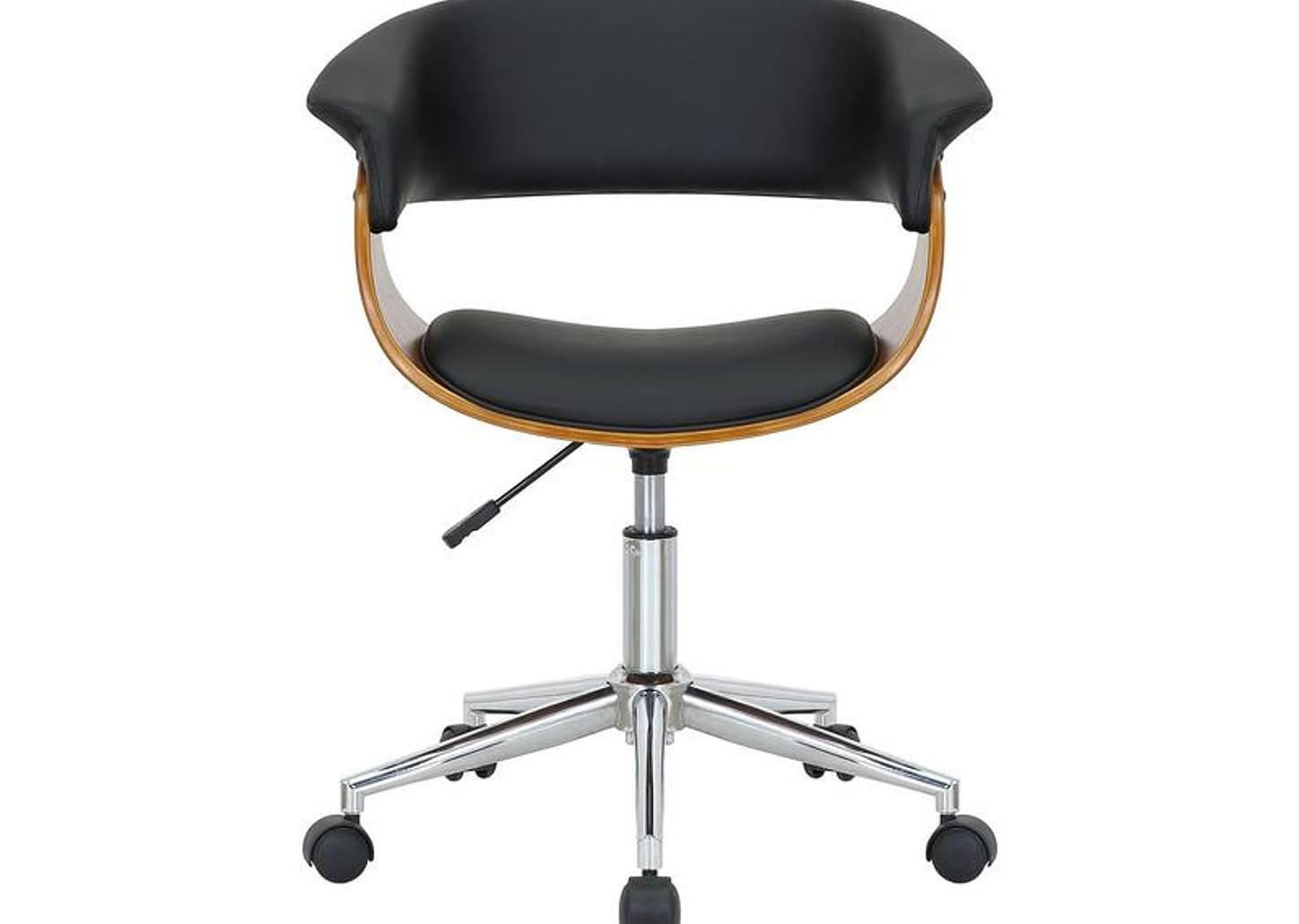 Cadeira de Escritório Executiva Giratória Preta DSG-002 Otello