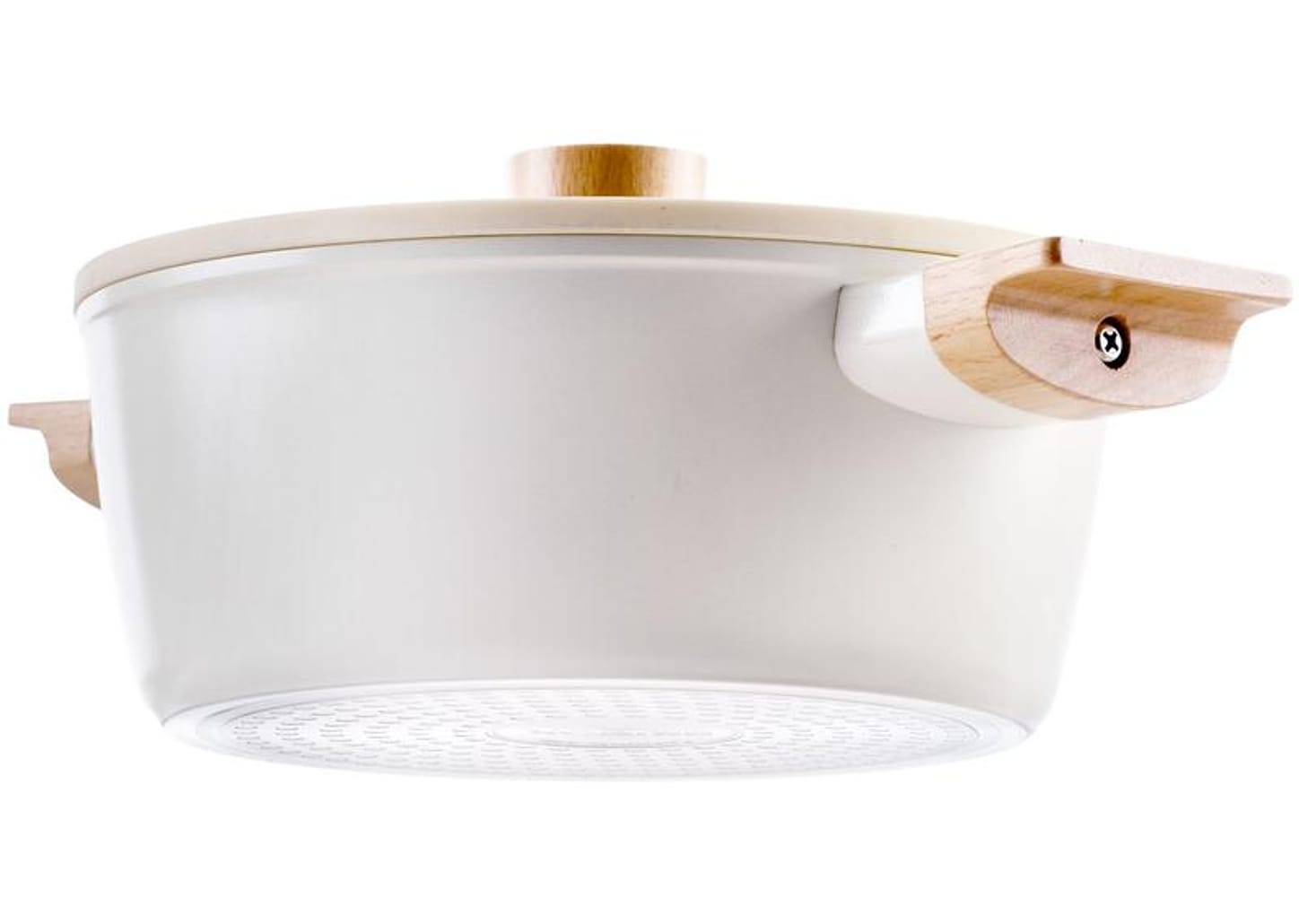 Jogo de Panelas Brinox Revestimento Cerâmico Creme 5 Peças Ceramic Life Nordic