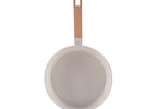 Jogo de Panelas Brinox Revestimento Cerâmico Creme 5 Peças Ceramic Life Nordic